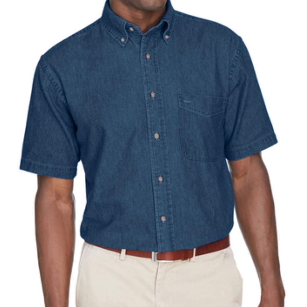 Bill Blass vintage denim shirt